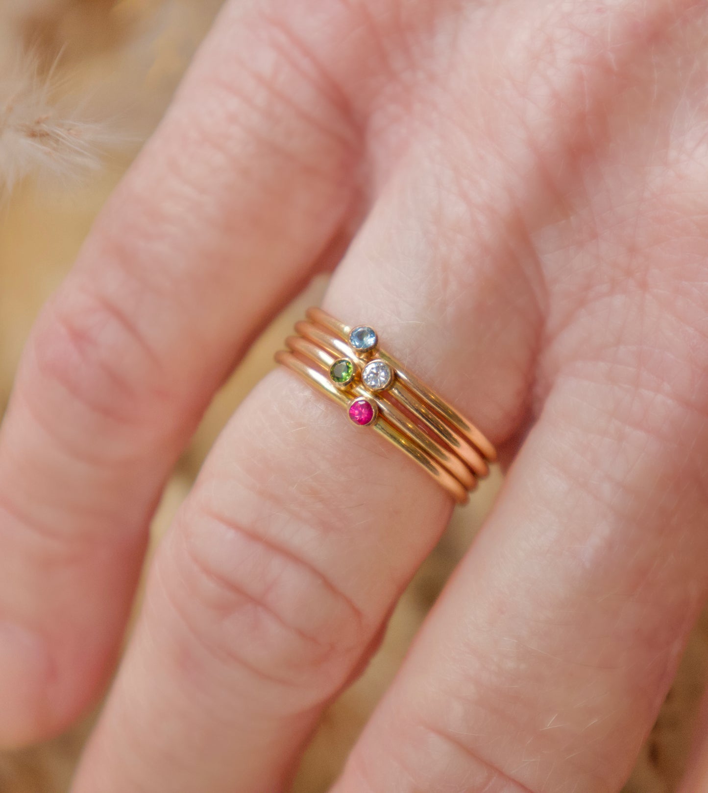 July Birthstone Ring