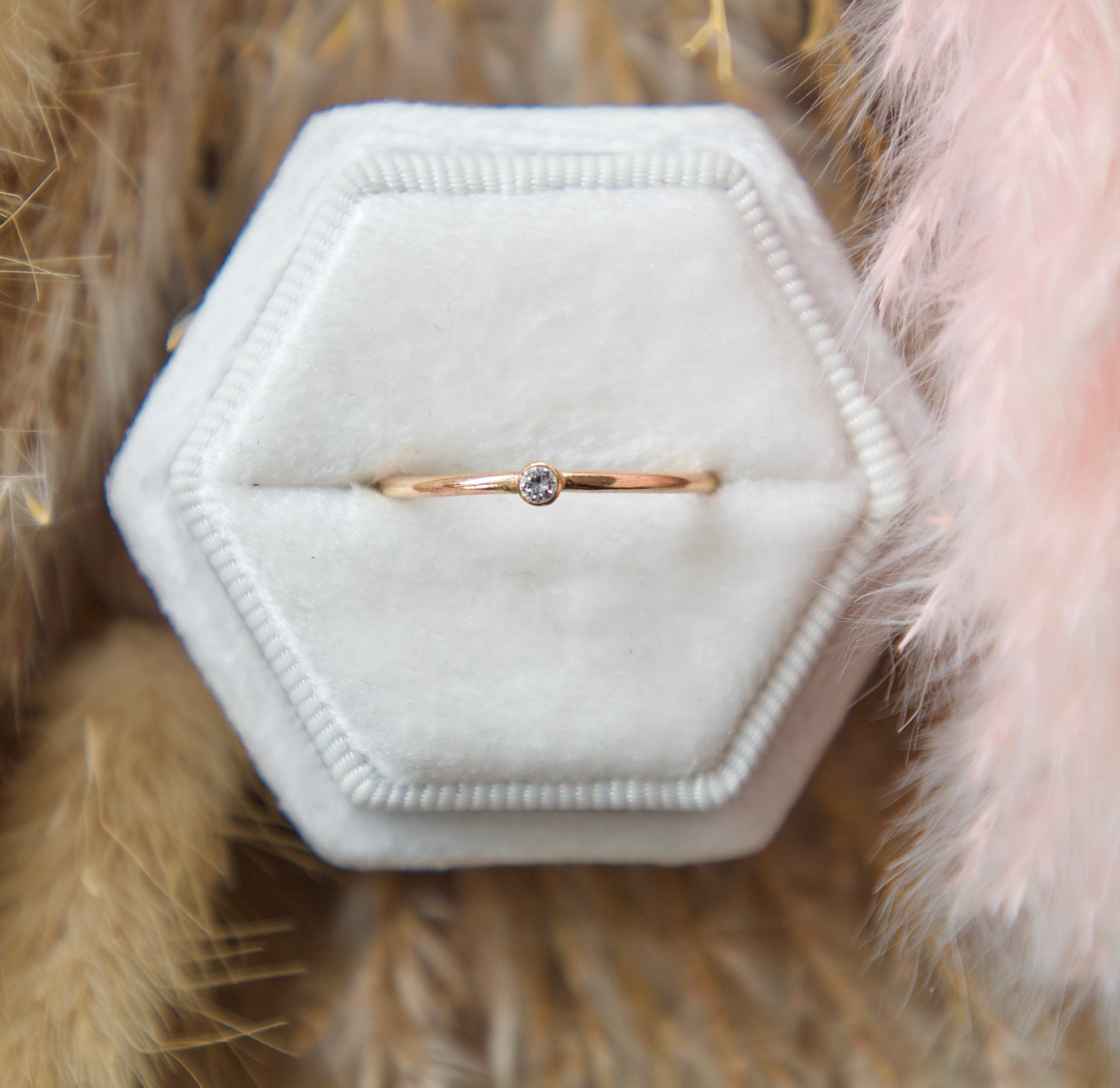 April Birthstone Ring