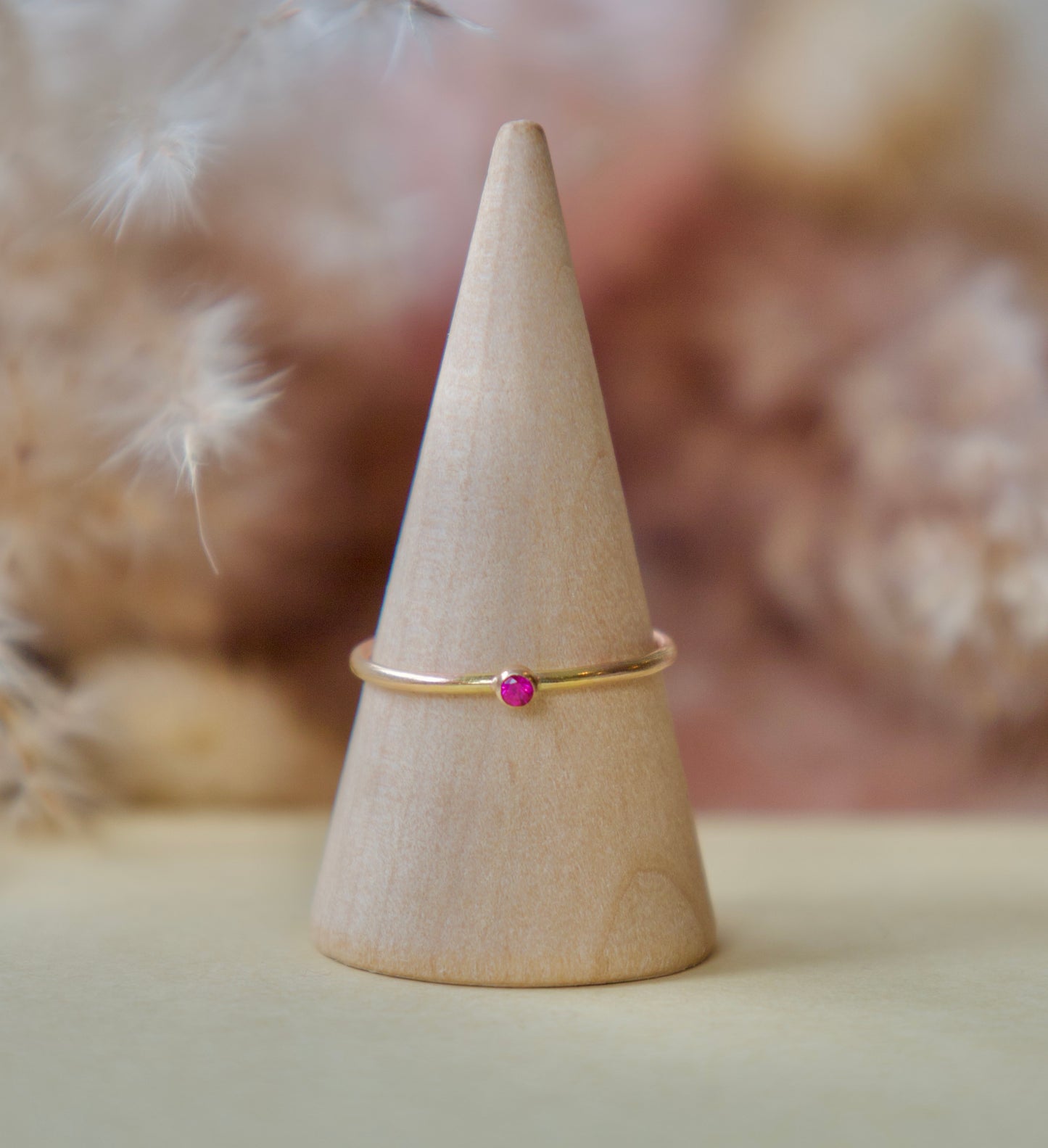 July Birthstone Ring