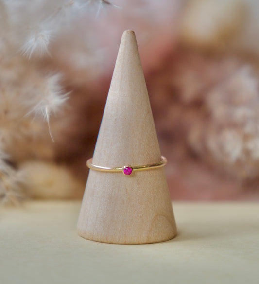 July Birthstone Ring