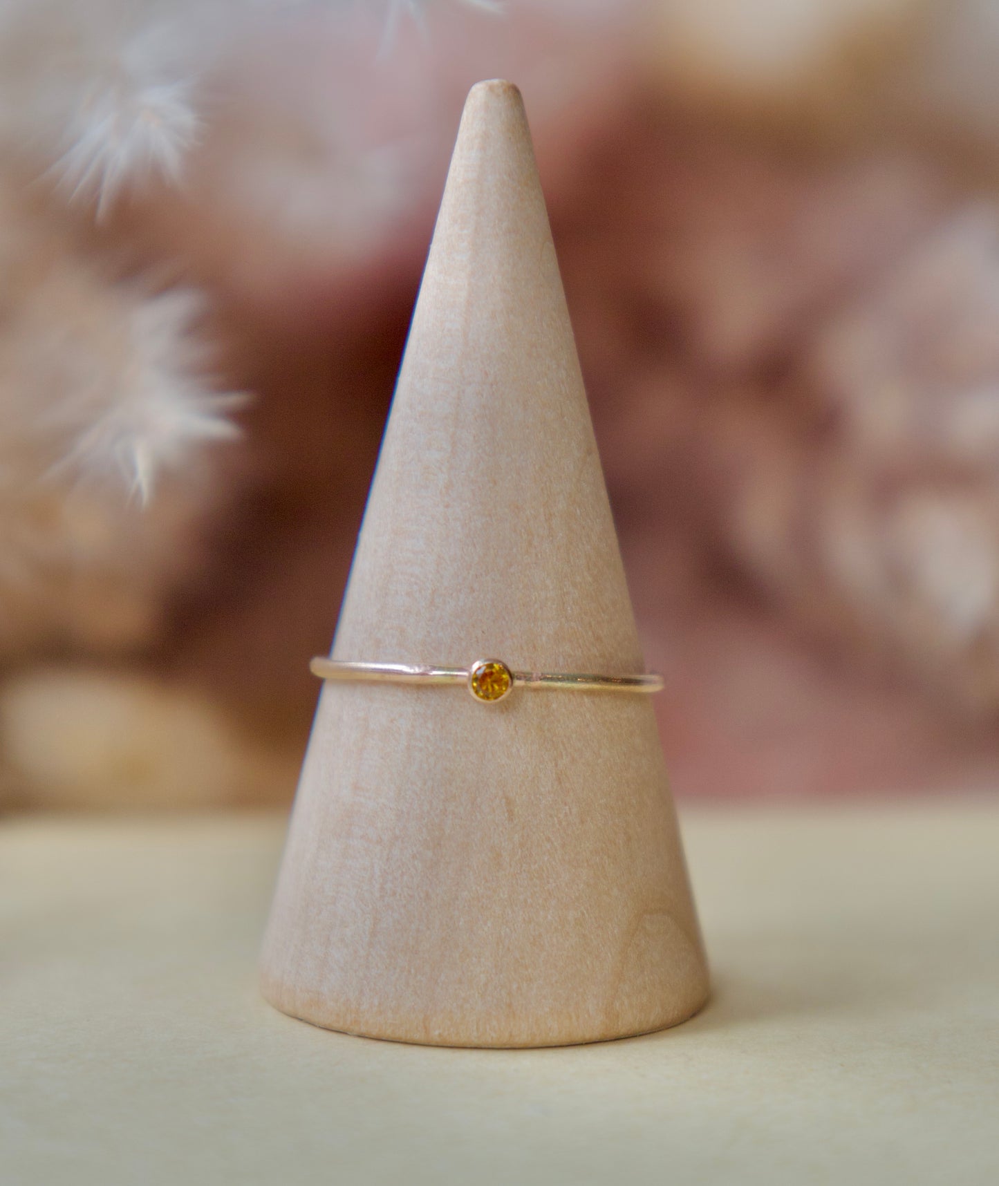 November Birthstone Ring