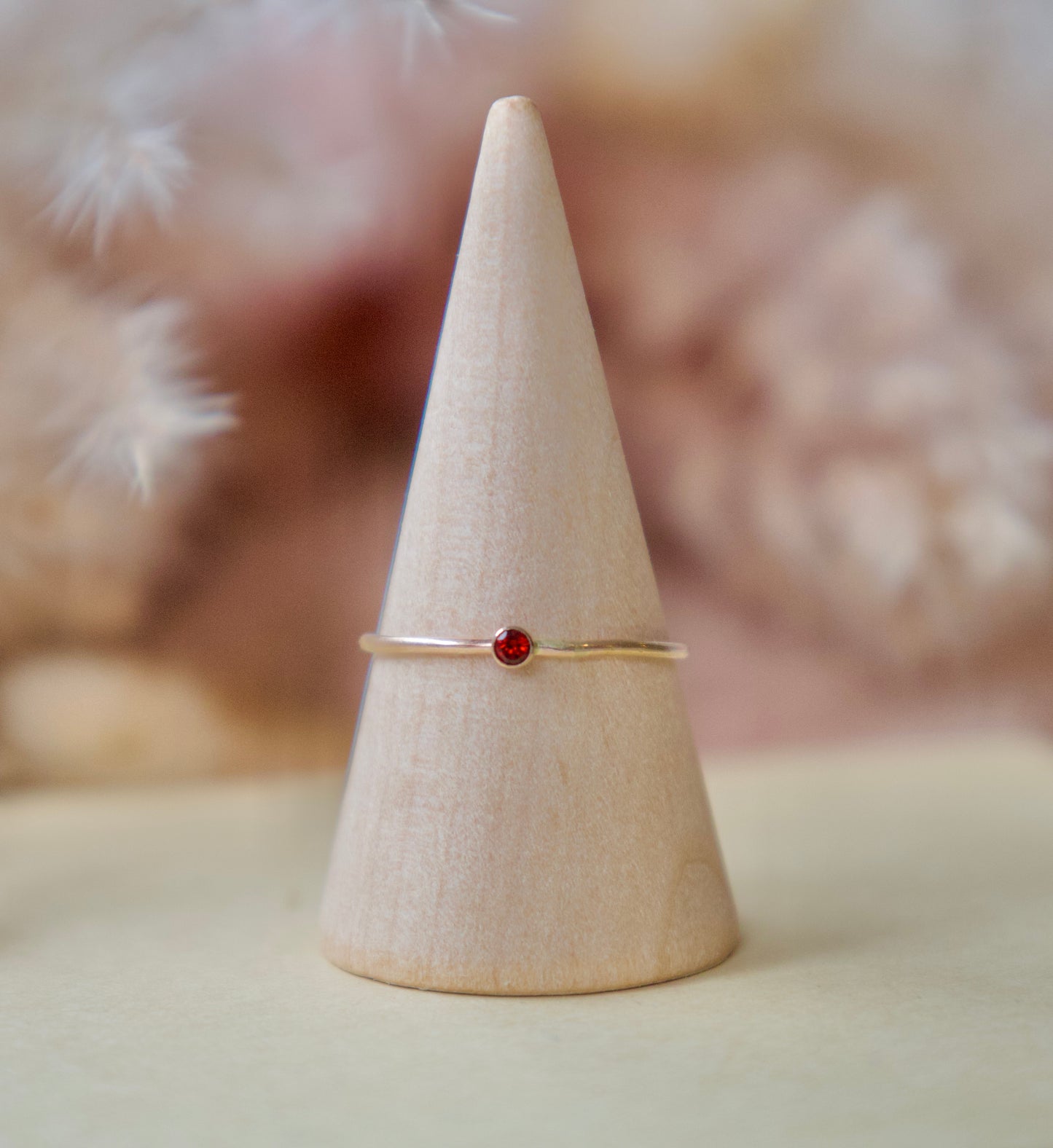 January Birthstone Ring