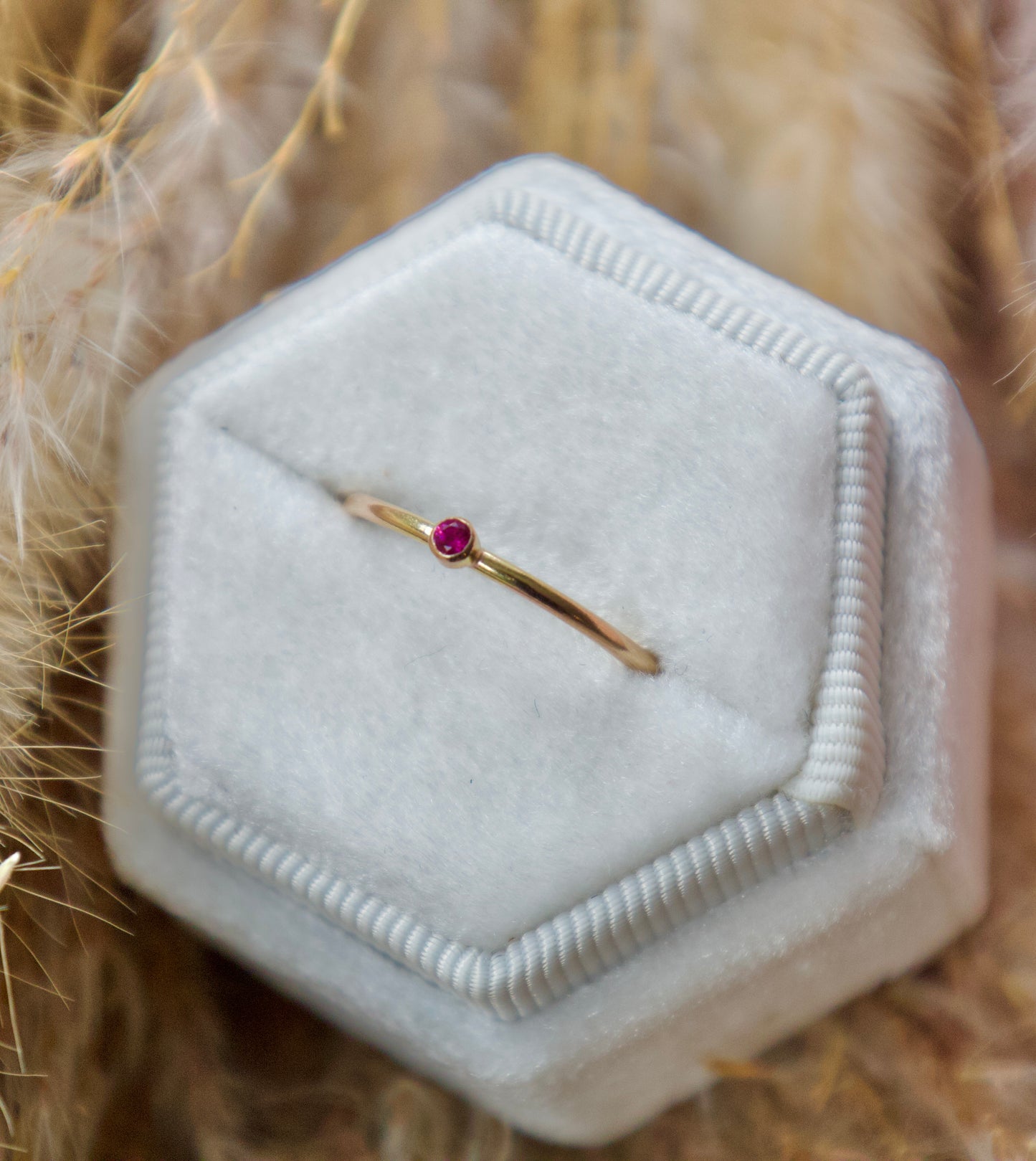 July Birthstone Ring