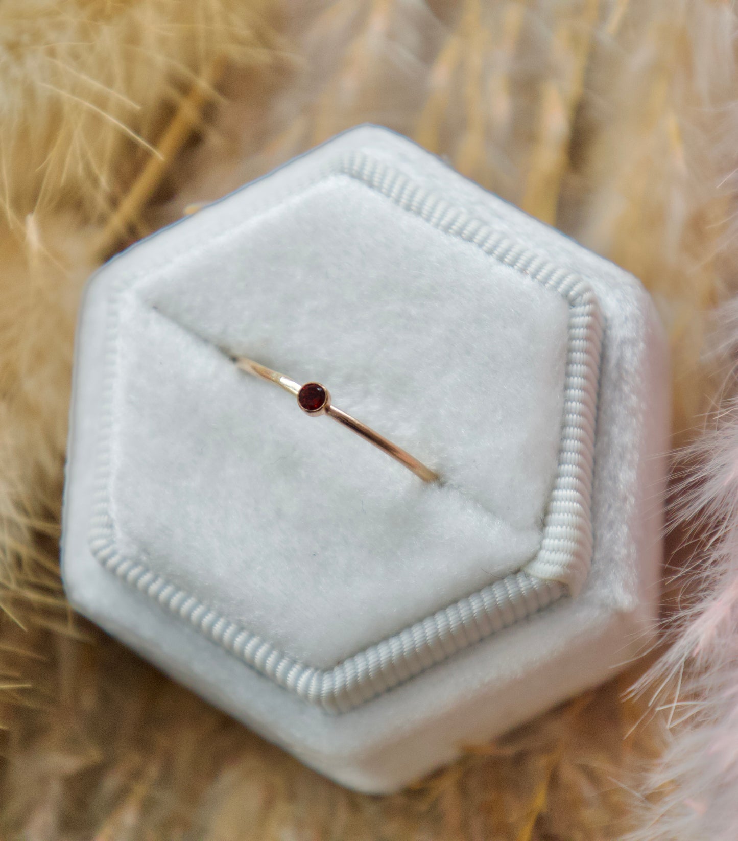 January Birthstone Ring