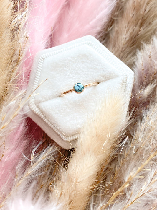 Minimalist Turquoise Ring
