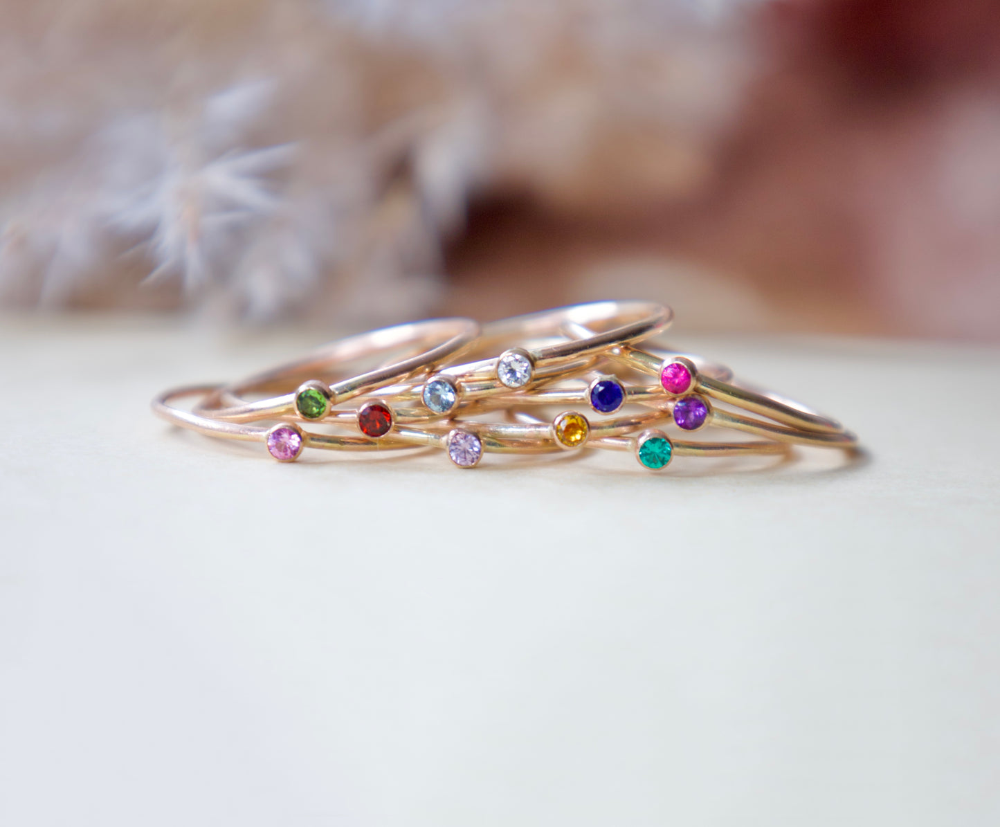 November Birthstone Ring